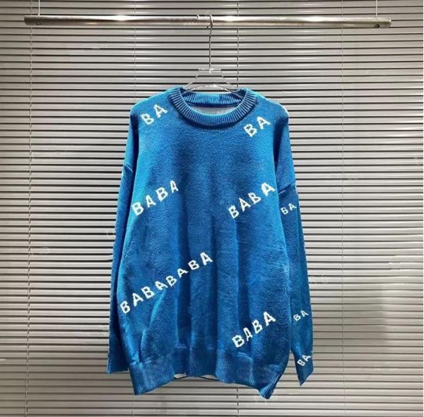 

designer men's sweaters mens sweater man for woman knit neck pullover long sleeve oversized senior classic leisure womens clothes s, White;black