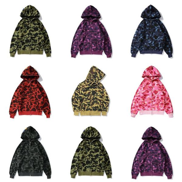 

2023 mens hoodies women fashion hoodie dersigners hoody cartoons sharks print hoodies stylist shirt jacket man high1 quality casual sweatshi, Black