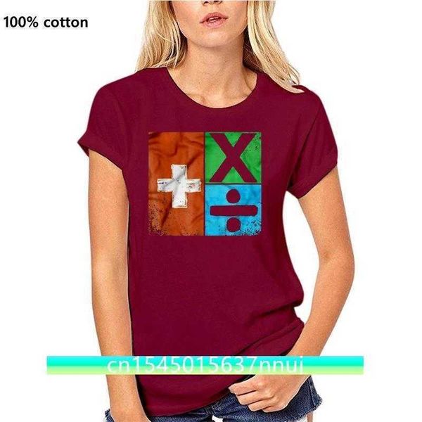 

ed streetwear harajuku 100%cotton mens tshirt sheeran album covers over time mathematics tshirts 220702 12cud4, White;black