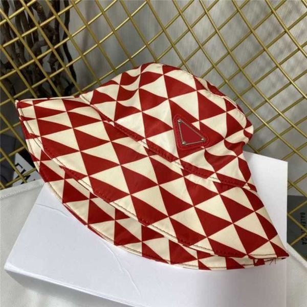 

hats for woman summer designer luxury men bucket hat fashion classic plaid pattern women designers caps beanies nylon casquette sunhat5uzy, Blue;gray