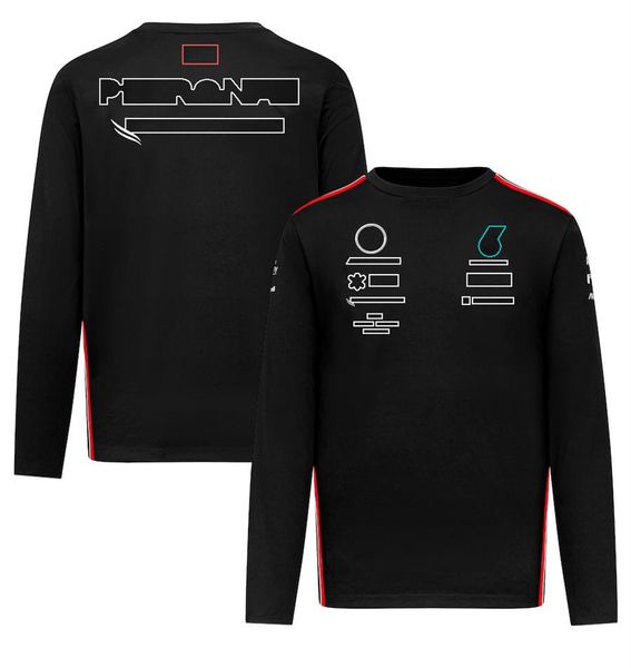 

men's long-sleeved outdoor sports t-shirt f1 racing suit 2023 formula one team long-sleeved t-shirt