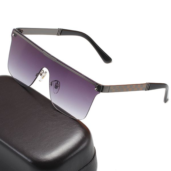 

designer summer men sunglasses shades gun metal frame gradient eyeglasses vintage oversized of women male sun glasses 59mm lens with box, White;black