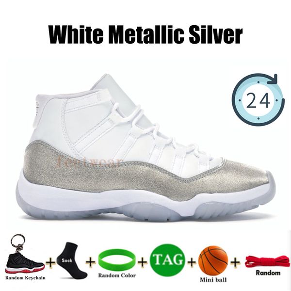 13 Weiß-Metallic-Silber