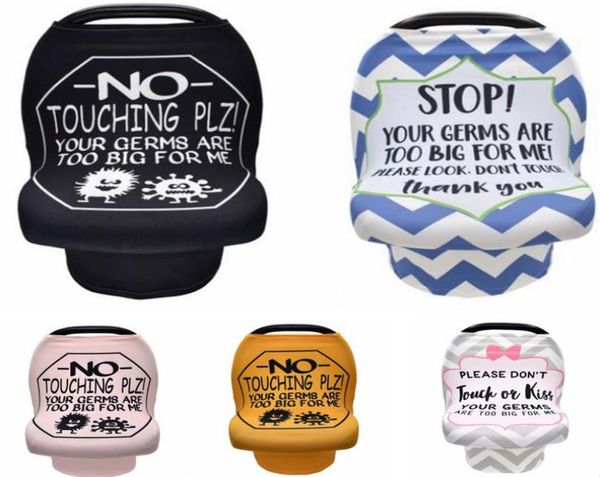 

nursing cover breastfeeding scarf with safety warning no touching sign baby car seat covers newborn carseat canopy shopping cart c5594243