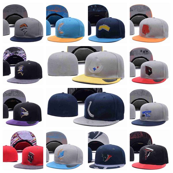 

2023 fashion designer fitted hats flat ball baskball hat all team logo 2023 designer snapbacks hat embroidery adjustable football fit caps s, Blue;gray