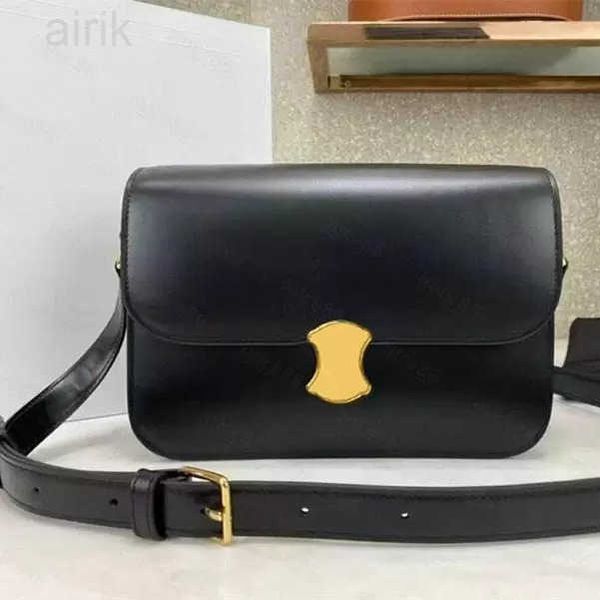 

2023 vintage crossbody bag trend fashion simple atmospheric design ladies large capacity delicate handbag leather design underarm bag