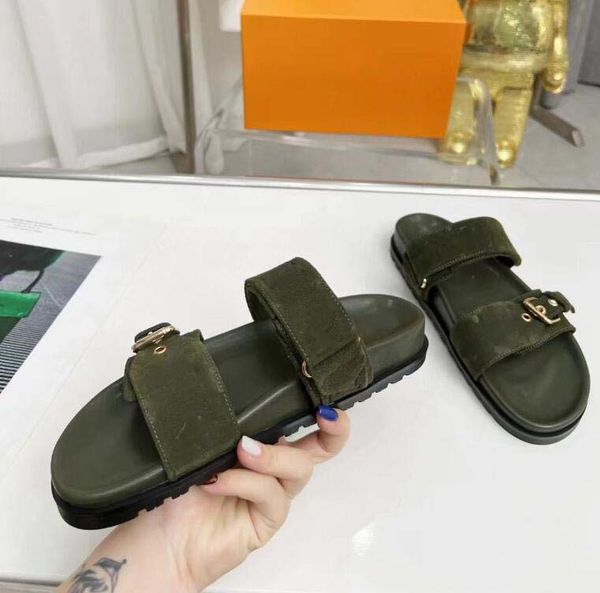 

sandals fashion slippers ladies summer beach stripes casual flip flops heightening slippers designer slippers sandals cotton fluffy fur slip, Black