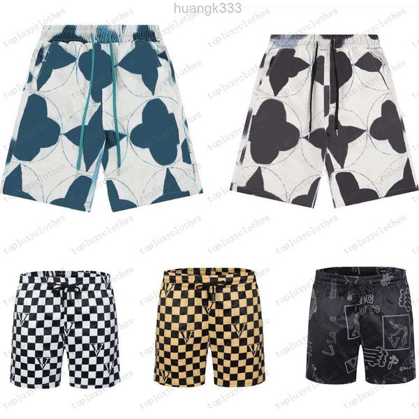 

mens fashion shorts quick drying swimwear printing 2022 summer board beach pants men swim short size m-3xl, White;black
