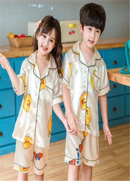 

bzel couple pajama set silk satin pijamas long sleeve flower printed sleepwear hisandher home suit pyjama for lover man woman lo5033092, Blue;red