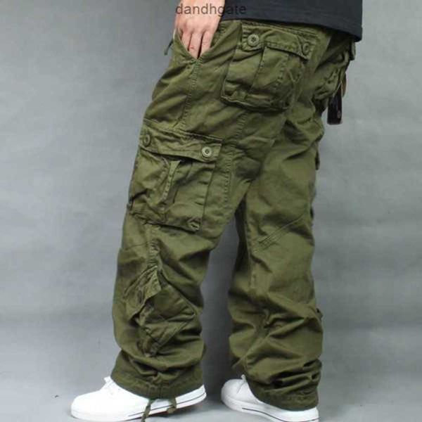 

multi pocket cargo pants men plus casual trousers mens tracksuit bottoms outdoor tactical joggers streetwear man clothes big size 7xl 722s, Black