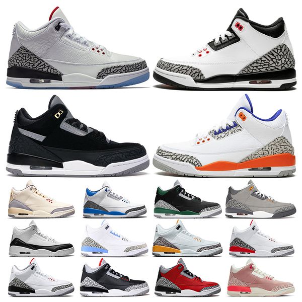 

2023 3s baketball shoes mens womens outdoor sneakers white cement cardinal red dark iris neapolitan dark mocha muslin cool grey fragment spo