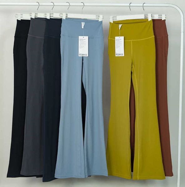 

lulus yoga flared pants groove summer ladies high waist wide leg thin fit belly bell-bottom trousers shows legs long flare fitness fashion i