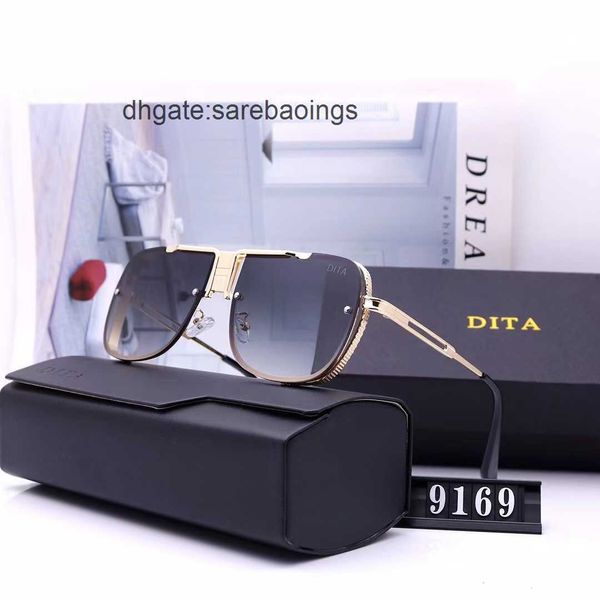 

designer sunglass luxury brand new dita men's and women's same sunglasses fashion trend leisure sunglasses holiday tourism sunscre, White;black