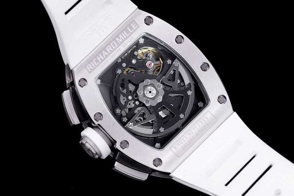 

luxury mechanical r i c h a r d luxury superb style male wrist watches rm11 rm11-03 uxf8 designer high-end quality titanium alloy dial bezel, Slivery;brown