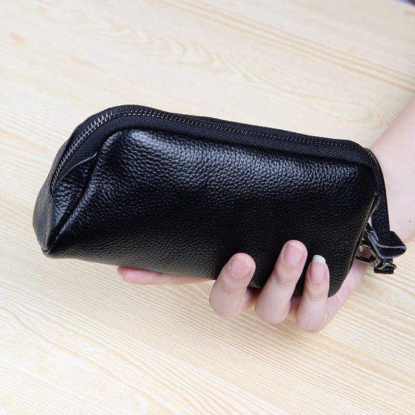 

genuine leather mobile phone change bag for women wallet for women long wrist bag handbag for women versatile