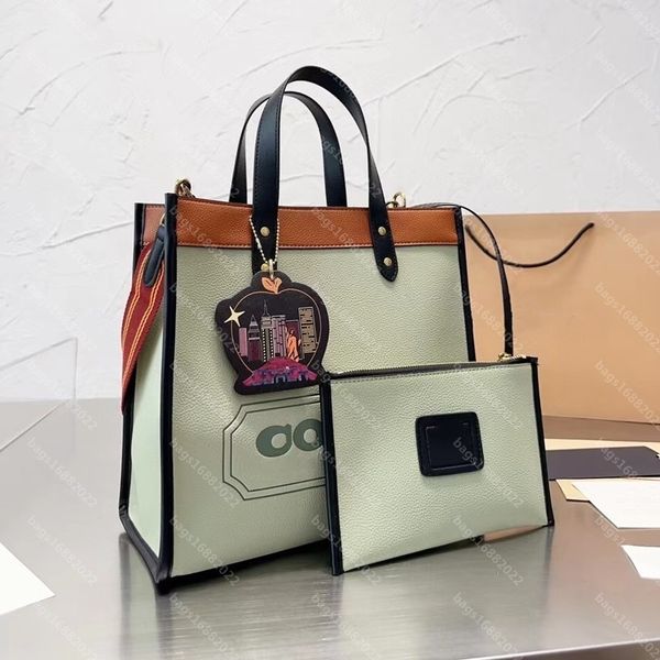 

real cowhide field bag grain cowhide leather women one shoulder crossbody bag designer handbag high capacity mommy bag tote traveling bag sh