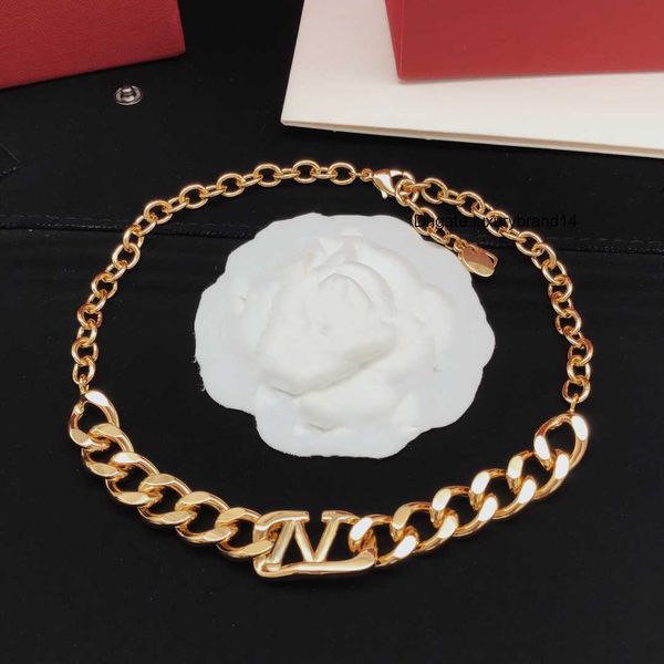 

designer bracelet letter v jewelry necklace luxury women fashion jewelry pearl metal valentinoly day gift fgd, Silver