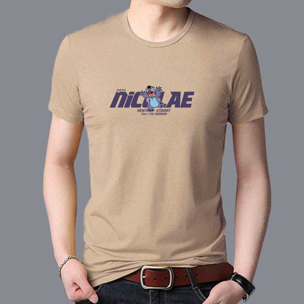 

summer new men's t-shirt short sleeve korean slim fit clothing, White;black