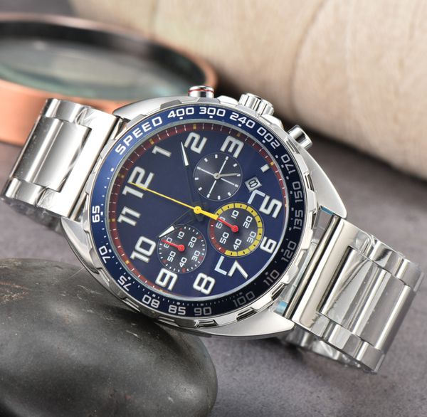 

r mens quartz watches business dress waterproof wristwatch men luxury breathable stainless steel sports watch men gifts, Slivery;brown