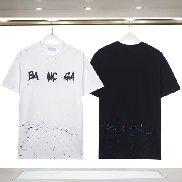 

quality mens tshirts designer graphic tee fashion tshirt with letters casual summer short sleeve man tees hip hop woman clothing asian size, White;black