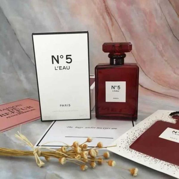 

women fragrance 100ml no5 perfume eau de parfum 3.4fl.oz long lasting smell edp paris brand woman perfumes n5 red yellow edition bottle lady