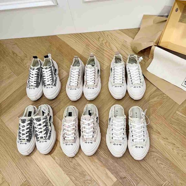 

vanness wu's same canvas shoes beggar's shoes small perfumed fabric gradient color worn cork vulcanized shoes round toe fashion sh, Black