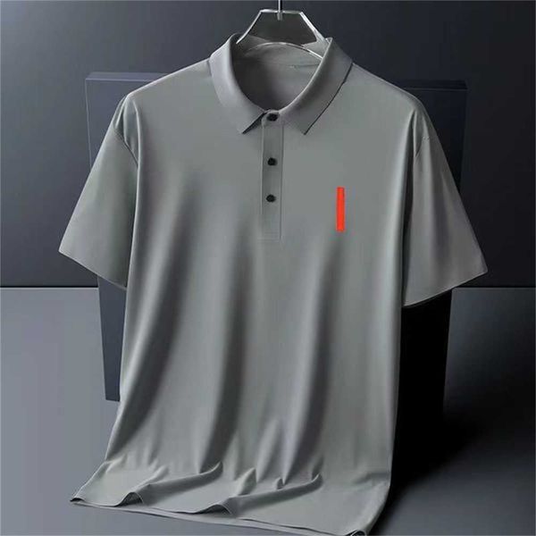 

mens polos casual shirt cotton t-shirt lapel neck short polo man tees designer tshirts asian size m-5xl xww7, White;black