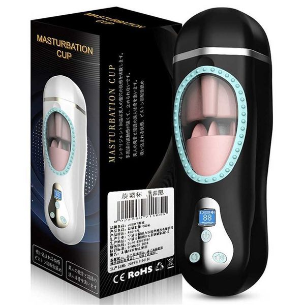 

xuanba aircraft cup handsvibration tongue plus male intelligent real person pronunciation for adults 50% factory store sale