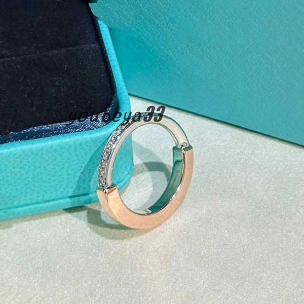 

luxury designer rings for women 2023 new arrival fashion 925 sterling silver ring rose gold lock design finger women luxury brand party jewe