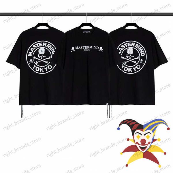 

men's t-shirts mastermind tokyo t-shirt men women t shirt tearing skull print tee mmj t230707, White;black
