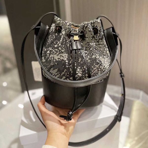 

lowe bag designer bucket bag lowe brand canvas graffiti tote purse fashion drawstring shoulder crossbody bag