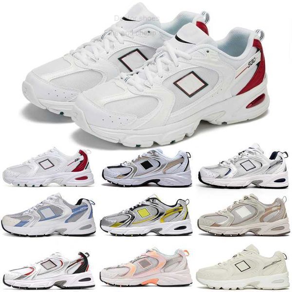 

grey fashion 530 nb mens running shoes black silver green black white 530s women trainers men sneakers with box