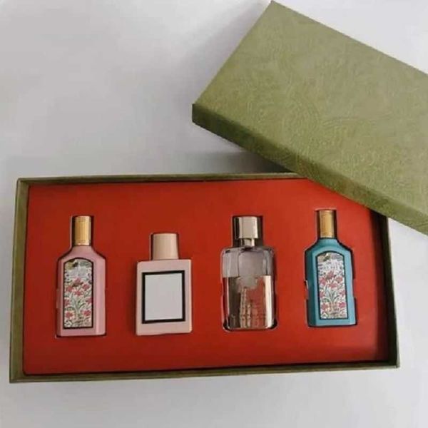 

natural fragrance perfumes women 4pcs set bloom flora jasmin rouge edp oriental floral freshness fruit smell charming and