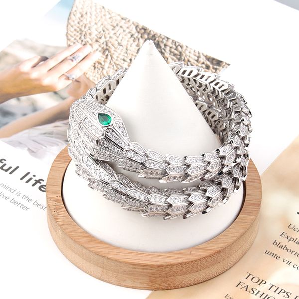 

new real 18k solid gold bangle bracelet ladies bracelets womens men friendship bracelets double snake infinity luxury designer jewelry party, Black