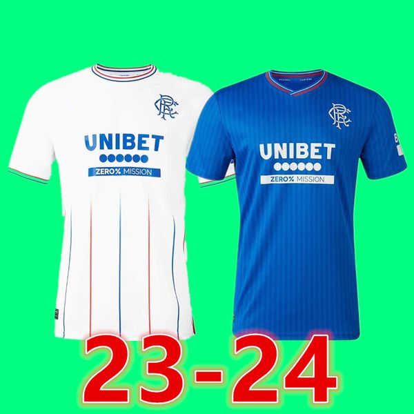 

rangers men soccer jerseys ac/dc 2023 home shirt glasgow colak roofe lundstram hagi barker morelos tavernier kent tillman fashion jr footbal, Black;yellow