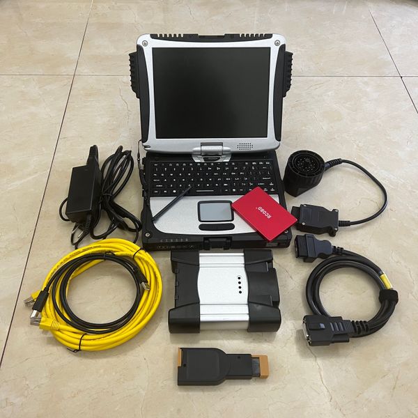 

for bmw icom next with lapcf-19 i5 4g with icom software ssd 2023/06 ready use for bmw programmer diagnostic tool scanner