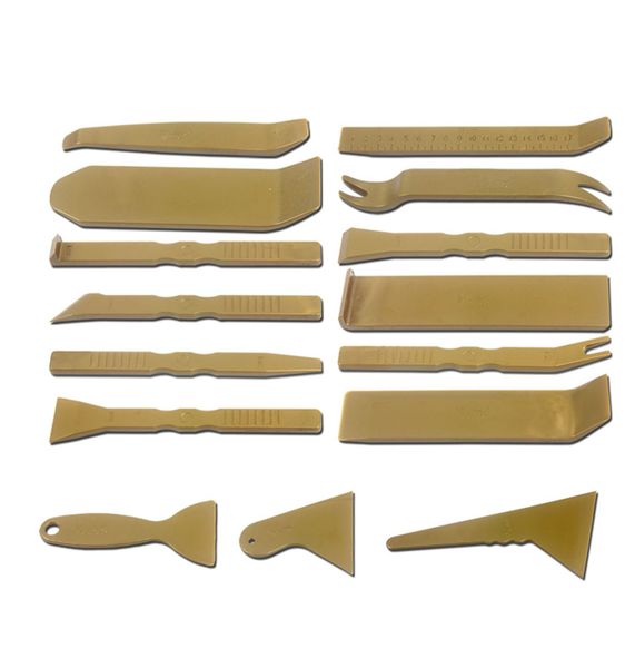 

car door trim panel removal tool handy remover & radio repair tool in gold p1-p15