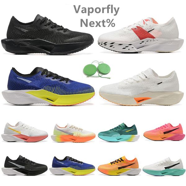 

next% 3 men women running shoes vaporfly sneaker prototype triple white red black aquatone orange neon hyper pink spotted mens outdoor train