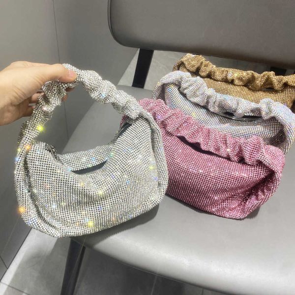 

women's bag shiny a diamond full diamond dinner bag water diamond handbag evening dress bag women's handbag 230707