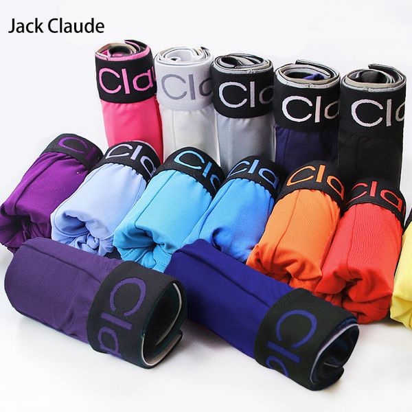 

underpants jack claude 5pcs men underwear majtki meskie solid lingerie boxer briefs wholesale lots boxershorts panties underpants 230706, Black;white