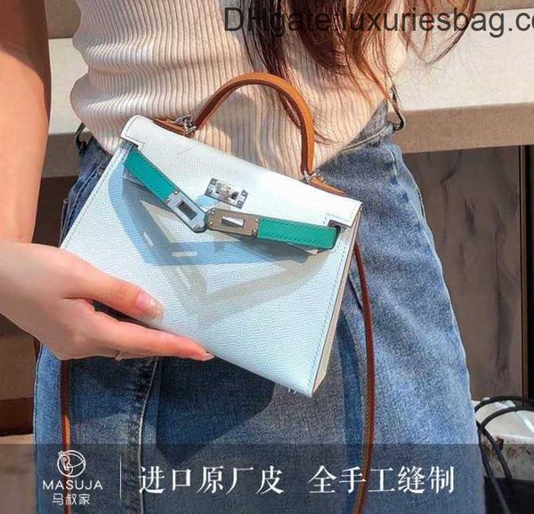 

her max totes women's bag h erme real luxury leather miniepsom kellies hand palm print one-shoulder cross-bod shoulder bags