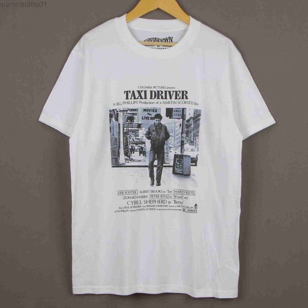 

men's t-shirts taxi driver t-shirt robert de niro movie raging bull natural born killers summer cotton men tee tshirts l230707, White;black