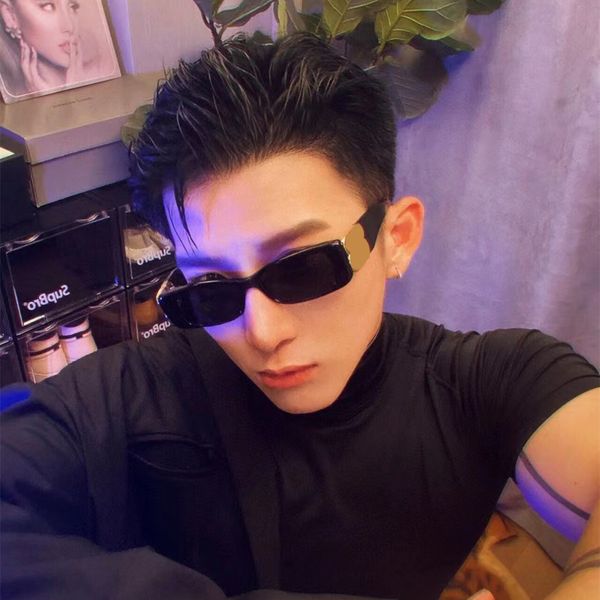 

luxury designer wholesale original edition sunglasses 23 new black square fashion women's and with box multiple colors, White;black