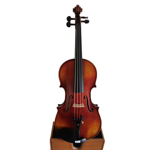 

master violin 4/4 guarneri model solid flamed maple back old spruce k2916