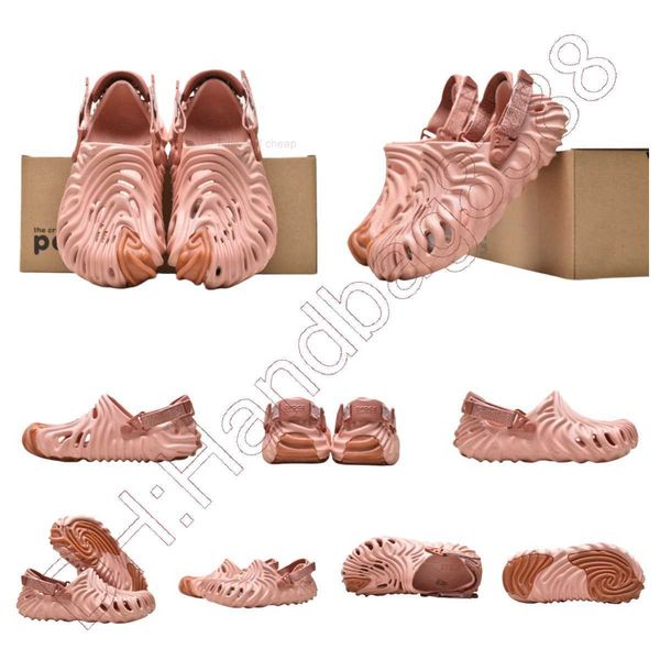 

sandals eva salehe bembury x pollex clog crocodile cucumber menemsha urchin shoes high-quality women men summer slides designers sandalias m, Black