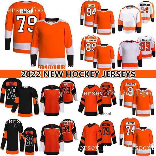 

hockey jerseys 79 carter hart reverse retro jersey 89 cam atkinson 14 sean couturier 94 ryan ellis 13 kevin hayes 9 ivan provorov 74 owen, Black;red