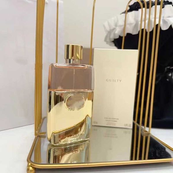 

classical latest luxury design cologne women perfume men 100ml guilty gold black bottle highest version fragrance spray classic style long l