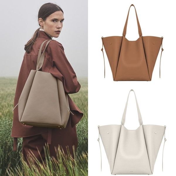

designer leather polene bags luxury single shoulder crossbody numero dix half moon hobo classic tote clutch cyme purse 0nu9