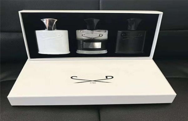 

fashion men fragrance 3pcs set intense scent fragrant silver mountain aventus green irish 30ml3 fast delivery5125572