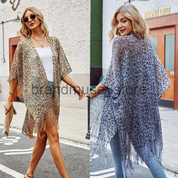 

casual dresses 2022 new womens clothing tassel long swimsuit cover up summer open front perspective shawl beachwear cardigan swimwear cover-, Black;gray
